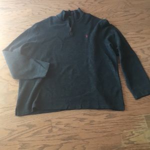 Polo Ralph Lauren 1/4 zip sweater worn once xxl